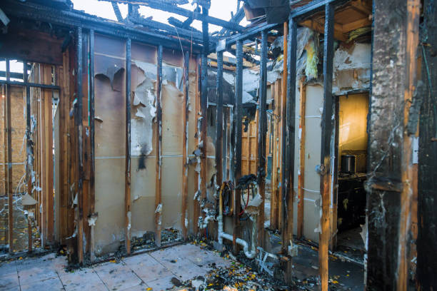 Professional Emergency Fire Cleanup technician working in Souderton, PA
